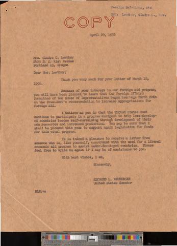 Foreign Relations. Foreign Aid, 1955-1957 [b006] [f019] [079_080] show page link