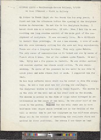 Billy Rose: Manhattan Primitive, 1966-1968 [b001] [f006] [001_010] show page link