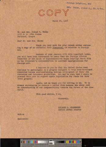 Foreign Relations. Foreign Aid, 1955-1957 [b006] [f019] [053_054] show page link