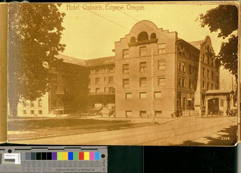 Hotel Osburn, Eugene, Oregon, c. 1920s [b001] [001] [006]