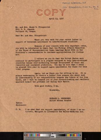 Foreign Relations. Foreign Aid, 1955-1957 [b006] [f019] [071_072] show page link