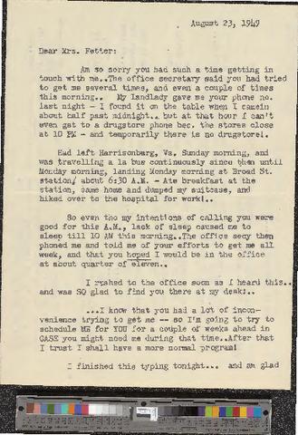 Elizabeth Head Fetter papers [b001] [f014] [075_077] show page link