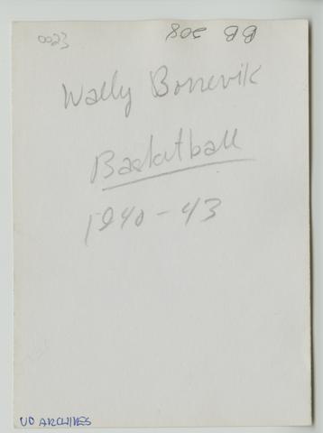 Basketball: Men's, 1940s [21] (verso) show page link