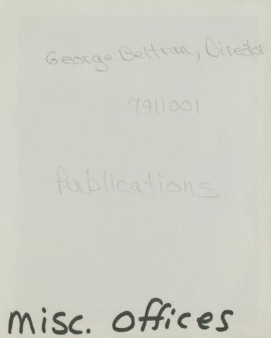 Beltran, George (verso) show page link