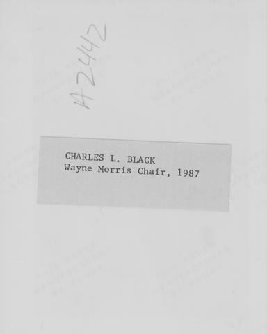 Black, Charles L. [4] (verso) show page link