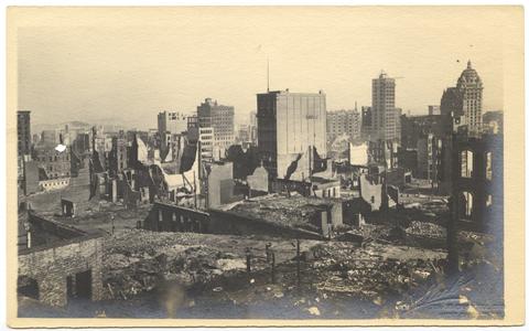 Collier Family; San Francisco Earthquake, Gift [16] (recto) show page link