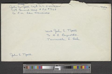 John Edward Tysell, Sr. papers [b001] [f001] [006a] show page link