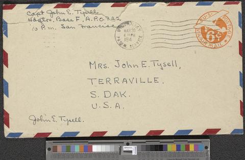 John Edward Tysell, Sr. papers [b001] [f003] [011a] show page link