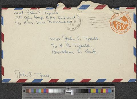 John Edward Tysell, Sr. papers [b001] [f003] [074a] show page link