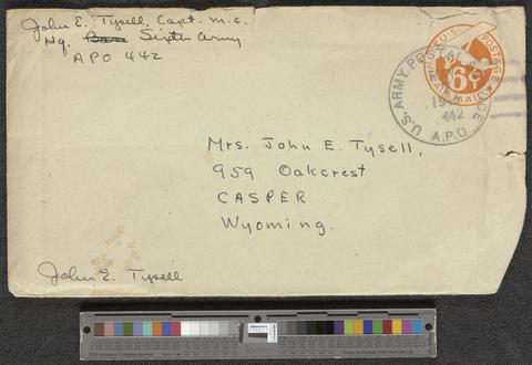 John Edward Tysell, Sr. papers [b001] [f007] [046a] show page link