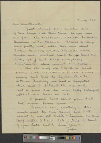 John Edward Tysell, Sr. papers [b001] [f007] [049a] show page link