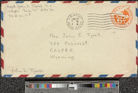 John Edward Tysell, Sr. papers [b001] [f007] show page link