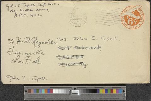 John Edward Tysell, Sr. papers [b001] [f007] [050a] show page link