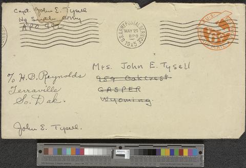 John Edward Tysell, Sr. papers [b001] [f007] [057a] show page link