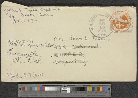 John Edward Tysell, Sr. papers [b001] [f007] [060a] show page link