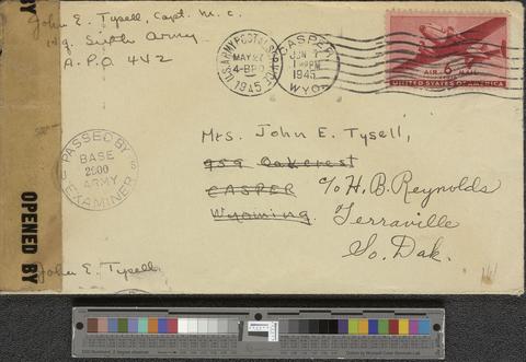 John Edward Tysell, Sr. papers [b001] [f007] [063a] show page link