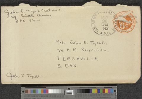 John Edward Tysell, Sr. papers [b001] [f007] [072a] show page link