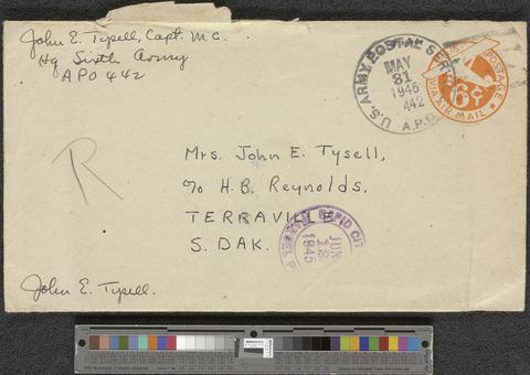 John Edward Tysell, Sr. papers [b001] [f007] [075a] show page link