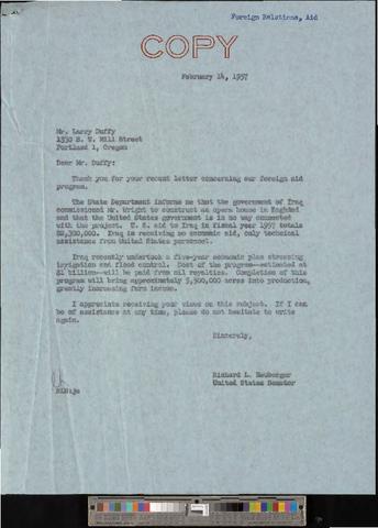 Foreign Relations. Foreign Aid, 1955-1957 [b006] [f019] [167_168] show page link