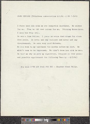 Billy Rose: Manhattan Primitive, 1966-1968 [b001] [f006] [275-276] show page link