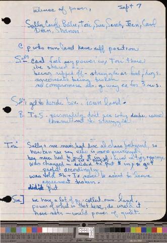 Meeting Notes, 1977-1978 [b003] [f001] [039-046] show page link