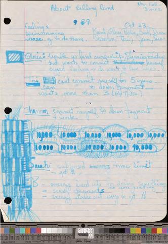 Meeting Notes, 1977-1978 [b003] [f001] [059-062] show page link