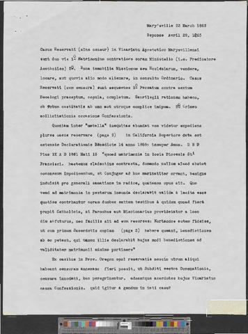 Blanchet, Francis to T. E. O'Connelle, 1863 April 29 [b001] [f001] [114_116] show page link