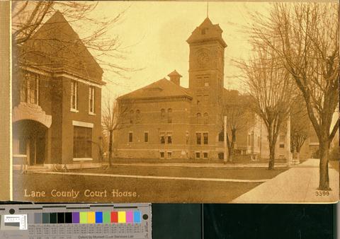 Lane County Court House, c. 1920s [b001] [001] [009]