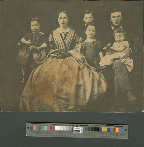 Thomas Condon and Family [Condon family portrait], 1860 [PH082] [001] show page link