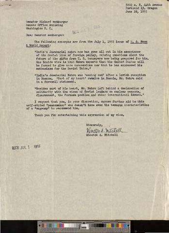 Foreign Relations. Foreign Aid, 1955-1957 [b006] [f019] [025_026] show page link