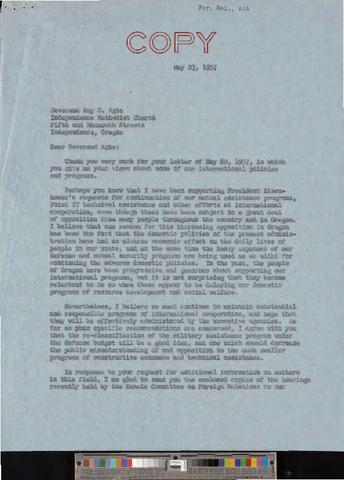 Foreign Relations. Foreign Aid, 1955-1957 [b006] [f019] [229_232] show page link