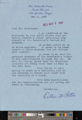 Foreign Relations. Foreign Aid, 1955-1957 [b006] [f019] [219_220] show page link