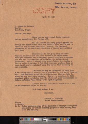 Foreign Relations. Foreign Aid, 1955-1957 [b006] [f019] [095_096] show page link